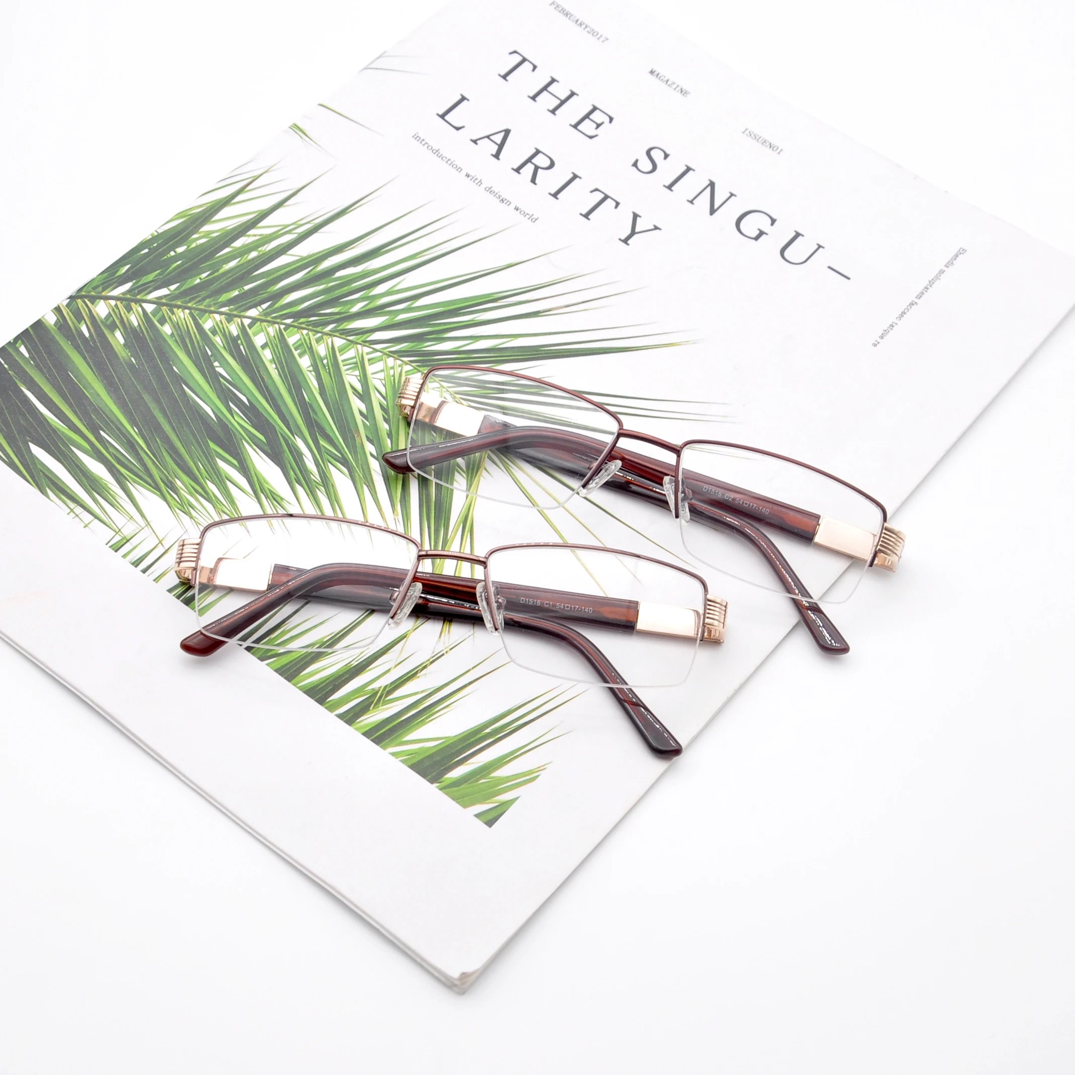 Latest Fancy Metal Spectacle Frames Optical Eye Glasses Eyewear
