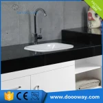 Latest new design above counter philippines ceramic rv kitchen sink