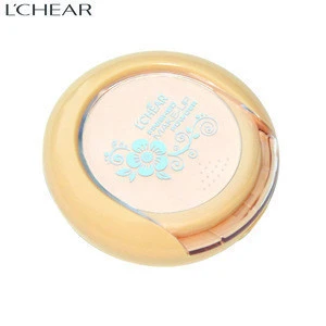 LCHEAR brand custom logo wholesale fashion press powder oil-control cosmetic for face compact powder foundation