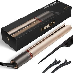 LDY   2 in1  hair crimper professional  flai iron power cable for hair straightener with LCD display
