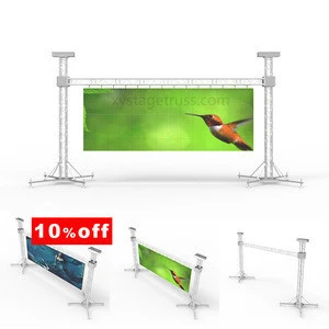 LED Backdrop Truss LED Screen Truss Display Outdoor Events backdrop stand