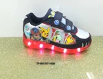 LED children luminous shoes boys sneakers Cartoon  sport shoes