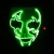 Import Led Glowing Mask Cosplay Dance DJ Supplies EL Wire Party Mask for Halloween from China