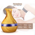 LED high quality aroma diffuser with essential oils Ultrasonic Aromatherapy Diffuser usb cool air humidifier