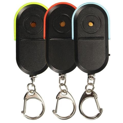 LED Keychain, Remote Sound Control Anti-Lost Alarm Pet Finder, Whistle Pet Tracker