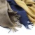 Lightweight woven hair scarf cozy soft enhanced textures scarves shawls half double layers solid to tiny stripes pashmina