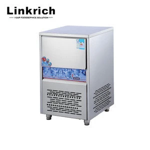 Linkrich IC-90A commercial stainless steel ice cube making machine/CE approval ice machine 90kg/day