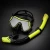 Import Liquid Silicone Mask Diving Snorkel Mask Set Low Volume Mask Scuba Diving Equipment from China