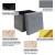 Import Living room furnitures fabric stool storage bedroom foldable storage bench ottoman from China