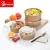 Import Logo printed kraft paper salad bowl with clear lid from China