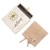 Import Logo printed velvet pouch with earring jewelry packaging card from China