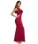 Import Long formal prom dress ruffled V-neck backless bodycon luxury womens evening dresses from China