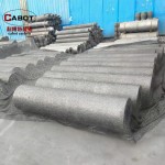 low electric resistivity graphite electrode rod