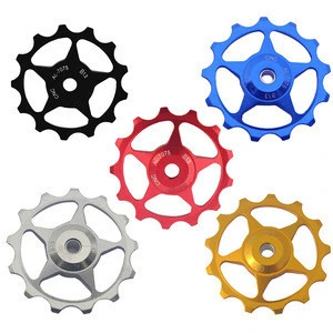 Low price aluminum alloy bike rear pulley set bicycle derailleur
