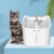 Import Low Price Pet-U dog Cat Water Food Feeder Bowl set No-Spill Detachable Automatic Water Dispenser Drinking Fountain from China