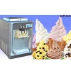 Low Price Small Capacity Mini Table Top Home Commercial 18L R22 220v 50Hz 3 Flavor Soft Ice Cream Machine