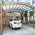 Import lowes modern single slope cantilever aluminum carport from China