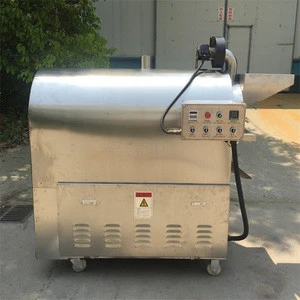 Buy Lq-50 Stainless Steel Drum Sesame Roaster Machine/sesame