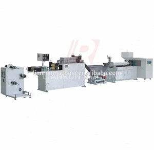 LR45 fully automatic plastic extruding zipper making machine used for clothes