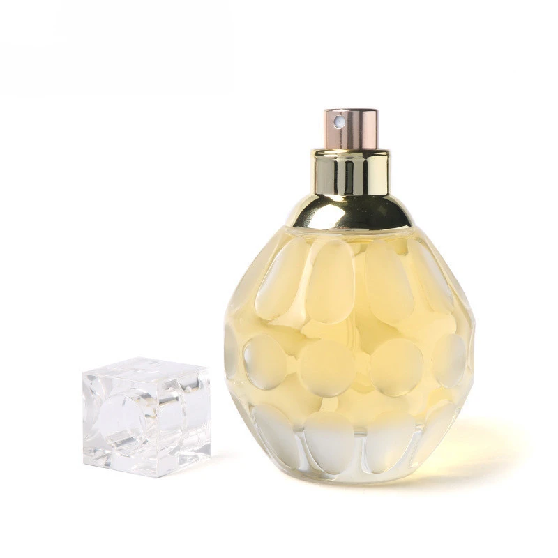 Luxury Clear Empty Glass Perfume Pump Sprayer Bottle 30ML 50Ml 100Ml Perfume Bottles Manufacturer