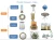 Import Luxury Glass Table Vases Decoration Flower Bottle For  Bud Vase Modern Style Glass Vase For Flowers from China