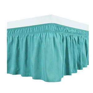 Luxury Wholesale China Good Quality Eco-Friendly Bed Skirt Cover Ruffle Bed Skirt