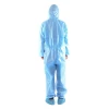 Made in China long sleeve disposable hospital isolation suit for medical use