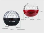 Magic Big Disco Ball Bluetooth Speaker/Party Disco Light Speaker changing by Music