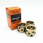 Maintenance Free Graphite Plugged Bronze Bushings THK SPB 16x22x15