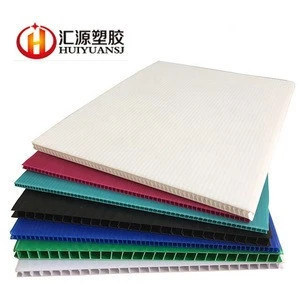 Polypropylene Corrugated Plastic PP Coroplast Sheet 4mm - China