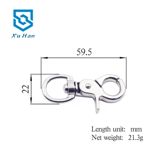 Manufacturer Direct Selling, high quality zinc alloy snap hook for Handbags and traction ropes