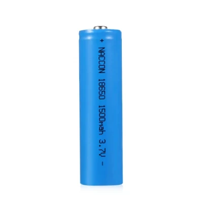 Manufacturer OEM Cylindrical 18650 Cell Rechargeable Cylindrical Lithium Ion 3.7V 1500mAh 18650 Battery Rechargeable Battery
