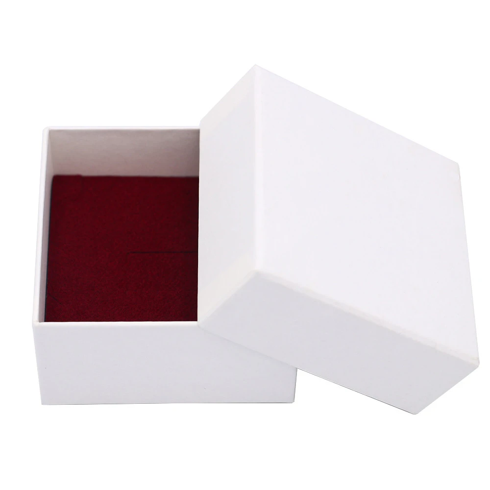 Manufacturers Direct supply custom paper jewelry box holiday gift box with ribbon paper gift box