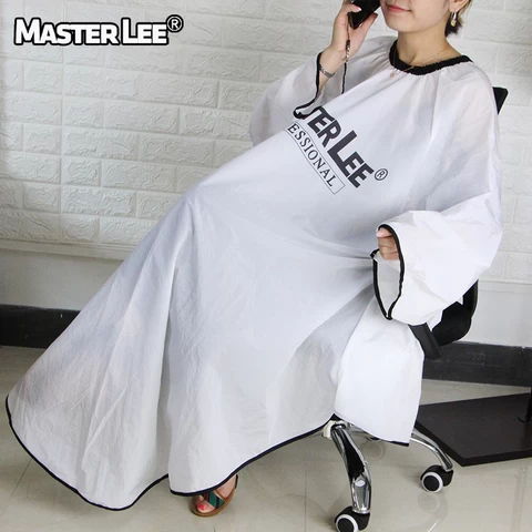 Masterlee Custom Logo fashion hair cut cape Hairdressing Cape high Quality Barber Capes