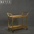 Import Mayco Metal 2 Tiered Bar Tea Cart Trolley from China