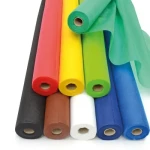 Medical Non Woven PP Nylon Fabric Rolls White Blue Pink Green Yellow Black