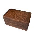 Memorial gallery black pet urn dog urn box