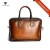 Import Mens Antique Handpainting / Brush-off Effect Leather Bags Briefcase from China