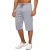 Import Mens Elastic Waist Drawstring Fitness Jogging Pants 3/4 Shorts Summer Casual Sweat Shorts With Pockets from China
