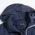 Import mens winter coat warm polyester stand collar zipper hoods jacket man from China