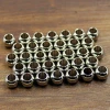 Metal beads 304 Stainless Steel Various Specs Beads Round Silver Color Hole