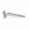 Metal chrome wall mount glass shelf support brackets