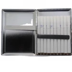 metal cigarette case    box  cigar holder