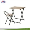 Metal Foldable Study Table And Chair Set