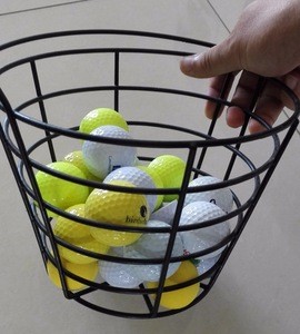 Metal Handle Iron Wire Golf Balls Basket