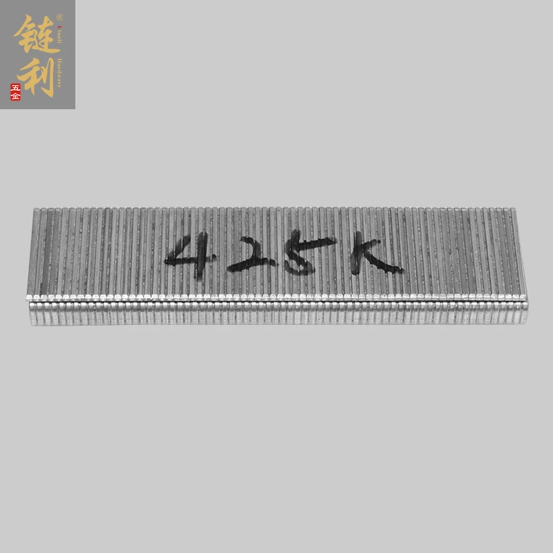 Metric steel flat staple K nail Industrial Metal 4 Series Staple 32mm K432 Staples Fasteners clips staples