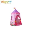MH185  Wholesale Kids foldable Castle Play Tent Girls and Boys Indoor Outdoor kids teepee tent
