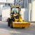 Import mini cheap  machine  Yellow   1.2ton  front wheel loader for sale from China