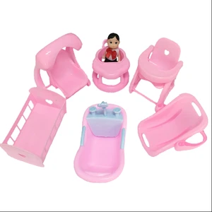 mini doll bathroom role play furniture toys