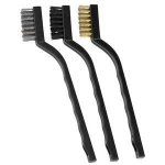 Mini Stainless Steel Wire Bristles Brush Set for Cleaning Welding Slag